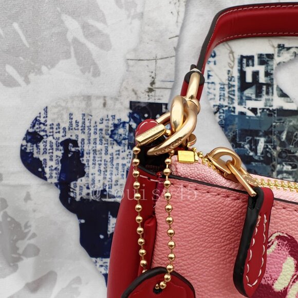 ππCoach Teri shoulder bag Pink Cherry - Picture 3 of 12